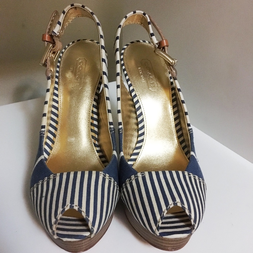 Coach Sandal Heels